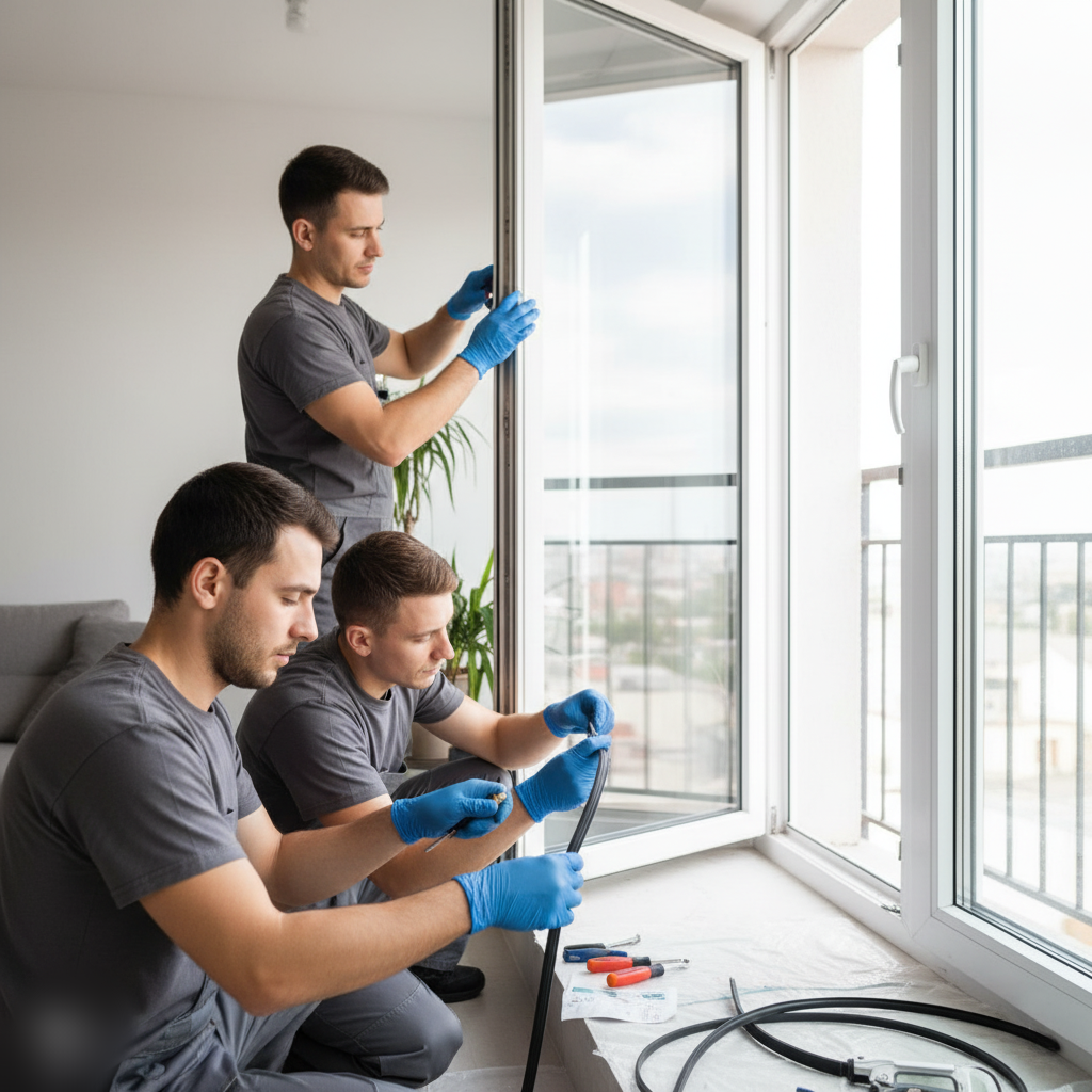 tým techniků MegaOken.cz